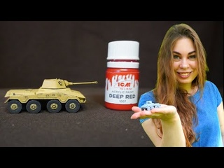 Очень маленькая модель бронеавтомобиля Пума