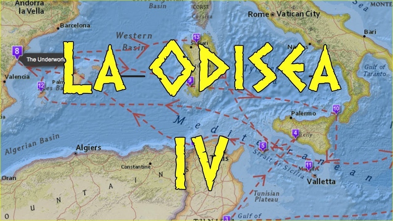 La Odisea Canto 4: Telémaco viaja a Esparta para informarse sobre su