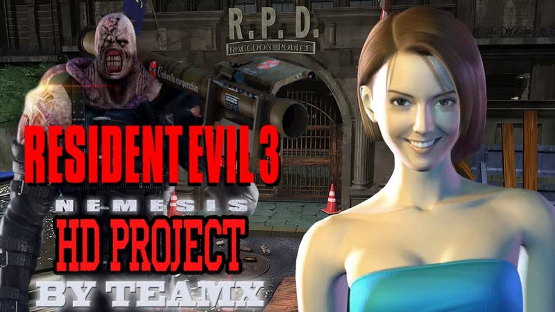Resident Evil 3 Nemesis + HD Textures Team X mod ( HARD),