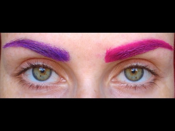 How to Colour Eyebrows (even on thick dark
