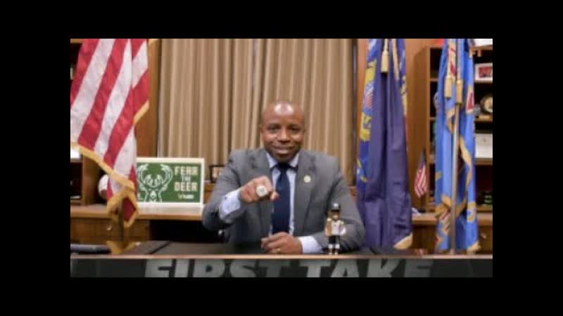 Milwaukee Mayor sent gift baskets to First Take to convince them to revisit the