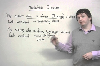 Writing - Relative Clauses overview