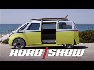 VW's adorable I.D. Buzz charms us on the California coast