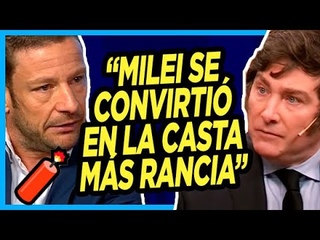 GIACOMINI PRENDE FUEGO A MILEI con todo lo que acaba de decirle a Murano en El Destape