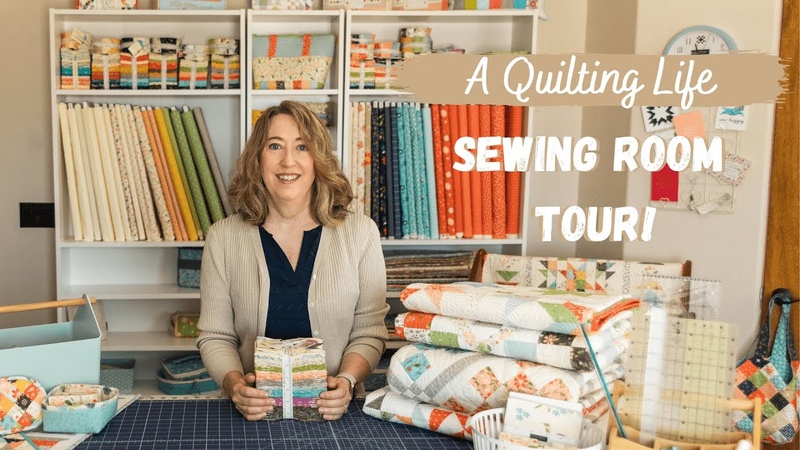 A Quilting Life Sewing Room