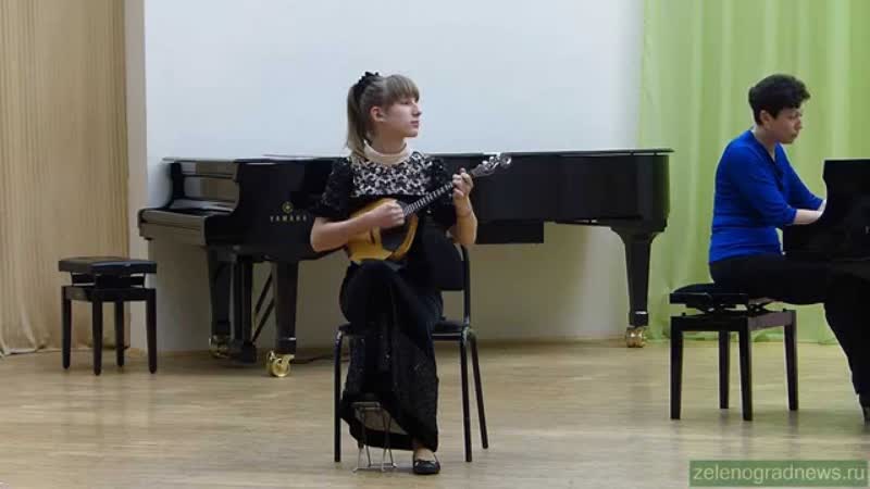 Лебедева Алиса (домра) (ДМШ 71) С. Рахманинов. Элегия,