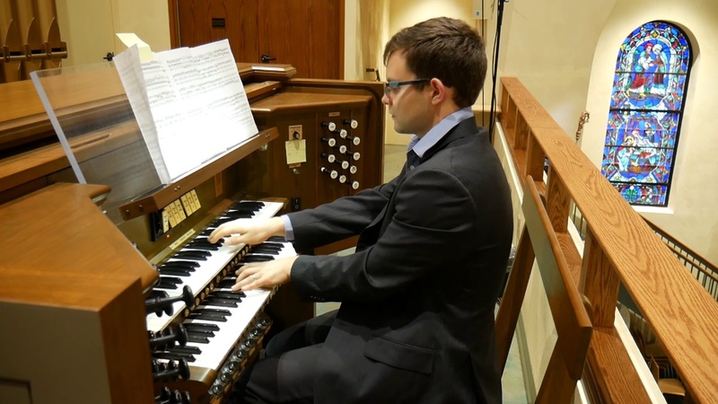David Kiser Plays the TOCCATA DORIAN in D minor BWV. 538 J. S.