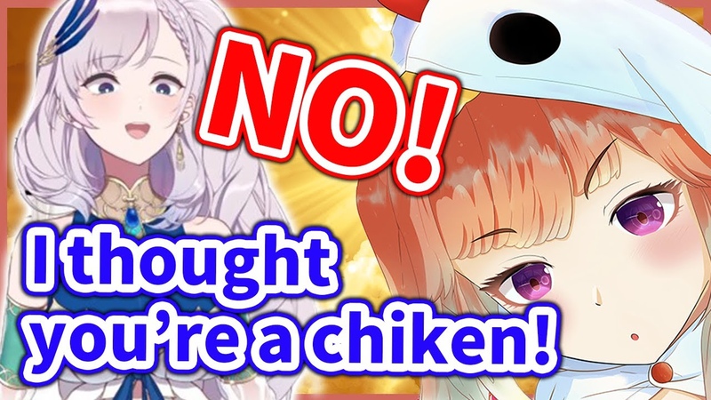 Reine thought Kiara is actually CHICKEN Takanashi Kiara, Pavolia Reine, Hololive