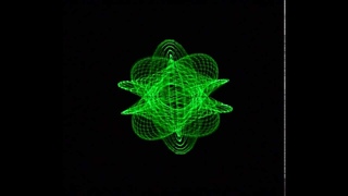 Jerobeam Fenderson - Nuclear Black Noise (oscilloscope / lissajous music)