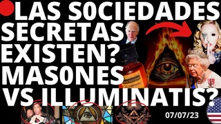 🔴🔥LAS DIFERENCIAS ENTRE MAS0NES E ILLUMINATTI⛔ 07/07/23