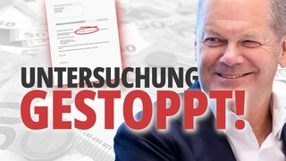 Scholz Untersuchung GESTOPPT! „Mit Rücksicht auf die Stellung“