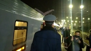 Поездка на скором поезде №28 Москва - Санкт-Петербург.