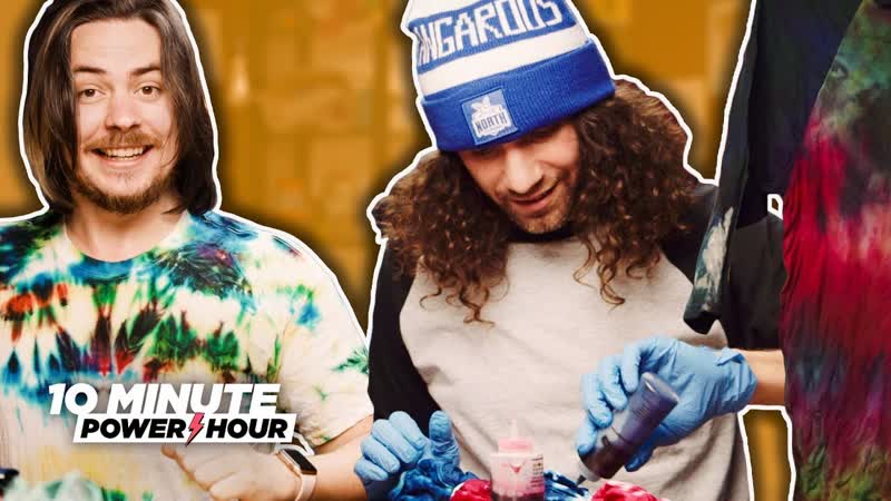 Okay Were Definitely Actually Making TIE DYE Ten Minute Power