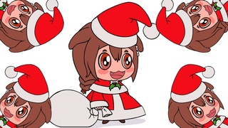 Korone Jingle Bells Animated