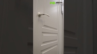 Межкомнатная дверь Стокгольм ПГ (Белая Эмаль)