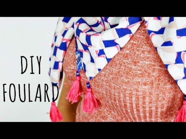DIY foulard, che