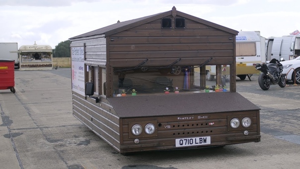 World s Fastest Shed Hits Record Breaking 96mph, RIDICULOUS