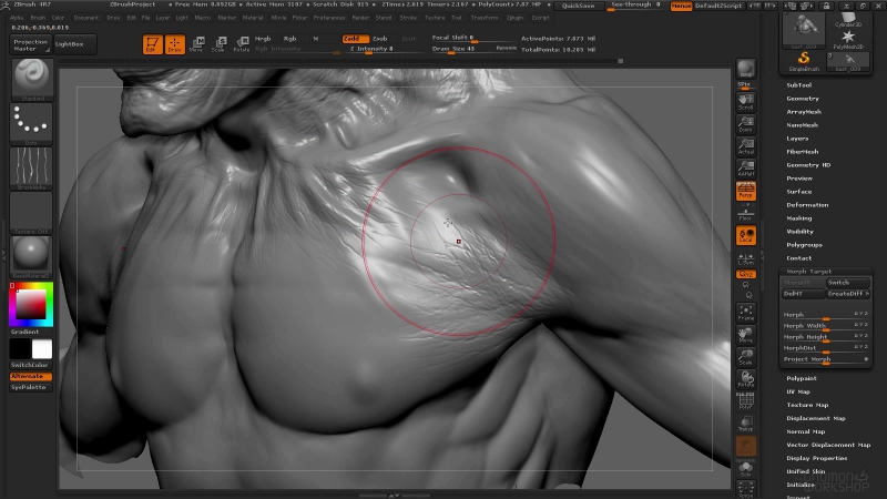 Madeleine Scott Spencer Introduction to ZBrush 4 R7 ( Part 21,