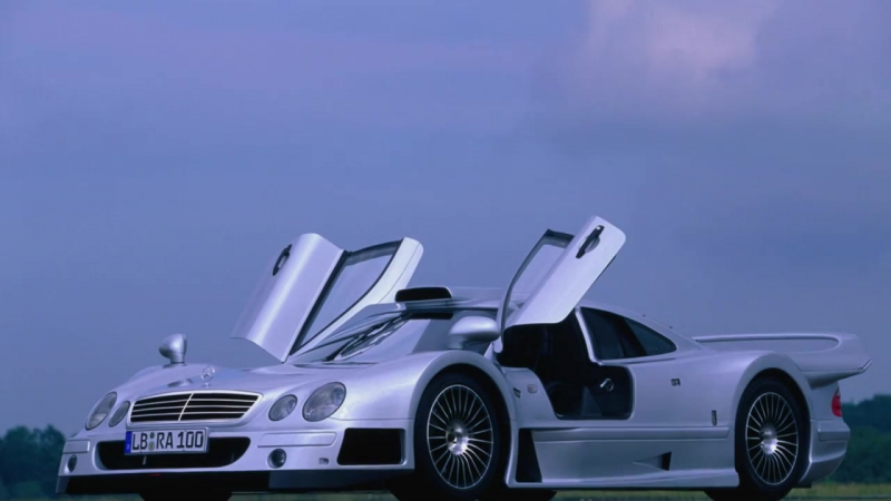 История Mercedes Benz CLK GTR. Das Perfekte
