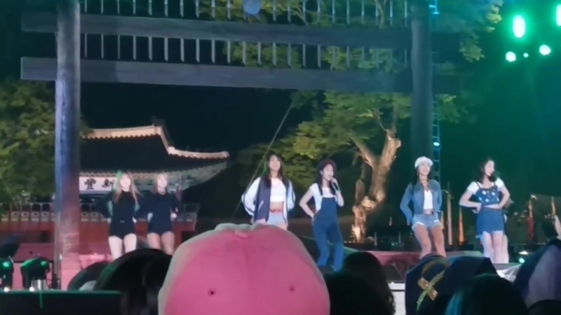 FANCAM 160422 Sistar Shake It Touch My Body KBS Open
