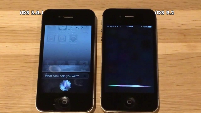 Retro i OS Test i Phone 4 S i OS 5. 0. 1 vs 9.
