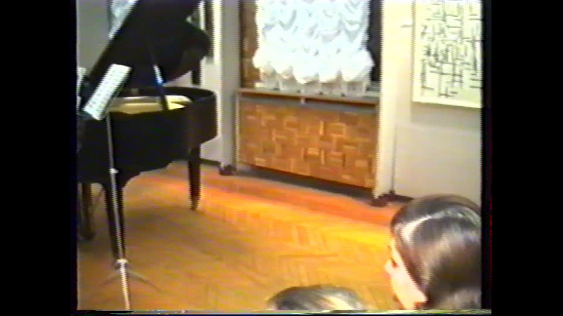 Leonarda Brushteyn Alfred Shnitke Sonata 1 Выставка памяти