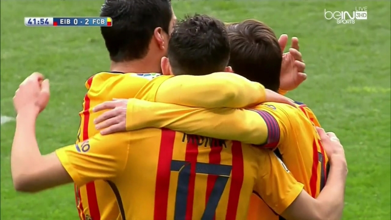 Eibar 0 Vs 2 Barcelona Messi 720p