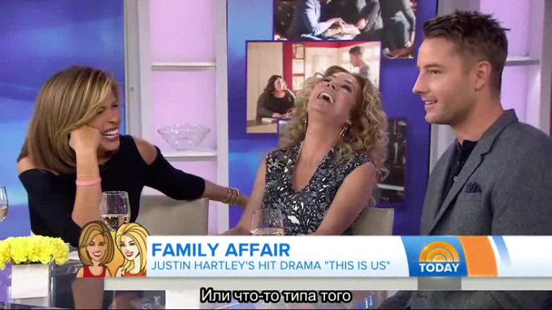 Justin Hartley On TODAY show с