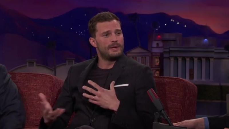 Jamie Dornan Teaches Conan How To