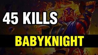 BabyKnight Plays Ember Spirit WITH 45 KILLS - Dota 2