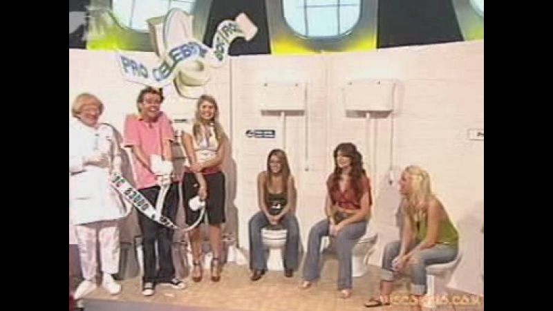 GIRLS ALOUD BOG ROLL CHALLENGE (
