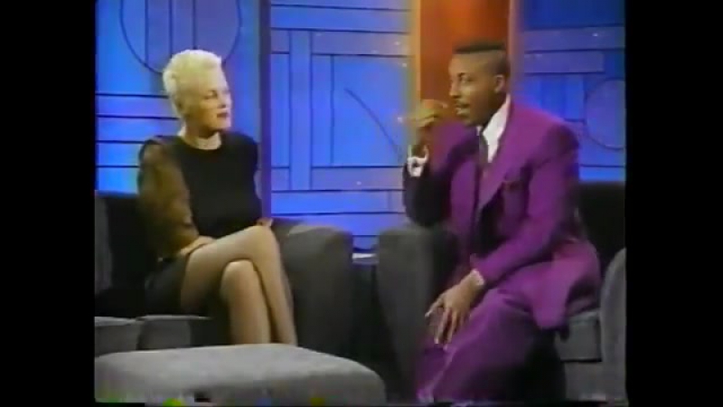 Brigitte Nielsen. The Arsenio Hall