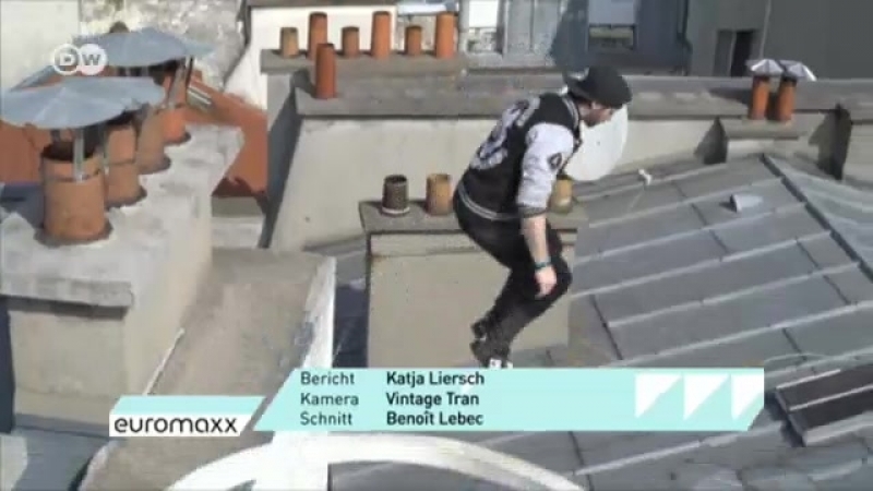 Parkour über den Dächern von