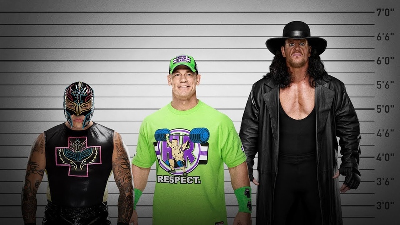Whats the average size of a WWE