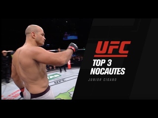 UFC Wichita: Junior Cigano elege seus Top 3 nocautes no UFC