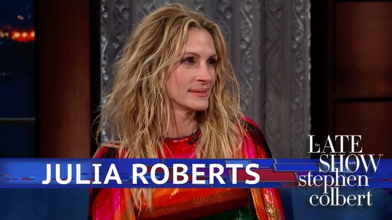 Julia Roberts Calms Down By Playing