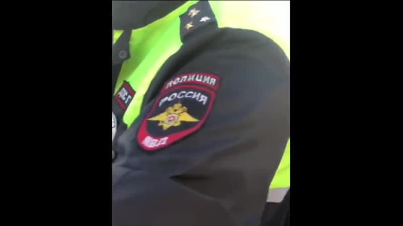 Капитан ДПС против толпы