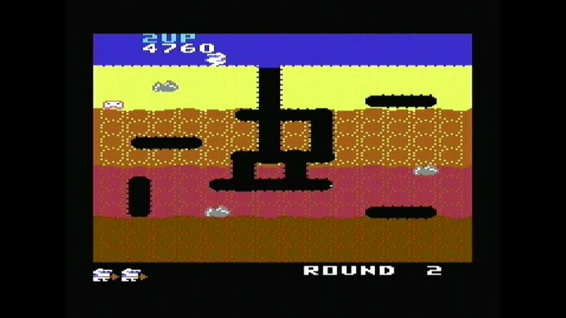 Dig Dug on a Commodore