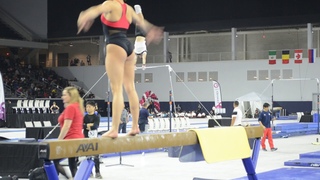 Ashton Locklear - Beam - 2019 WOGA Classic Elite Training
