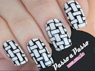 UNHAS DECORADAS TRANÇADAS Fácil de Fazer - Nail Art Braided easy | Gersoni Ribeiro