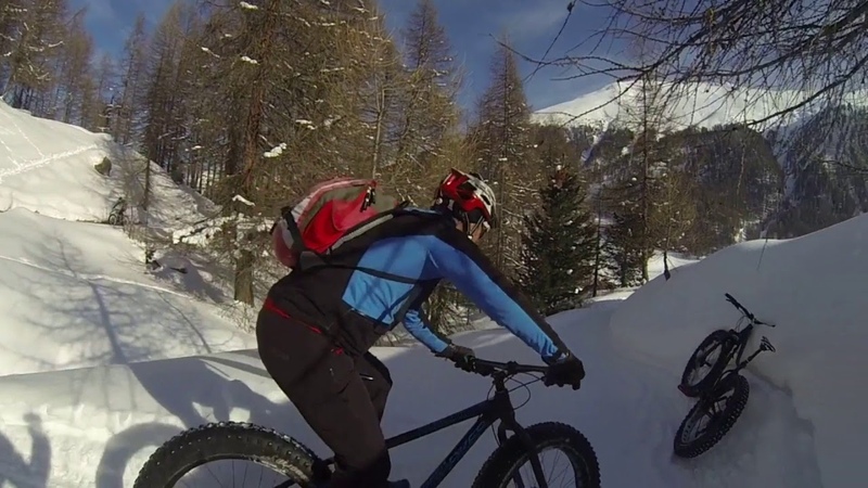 Fat Bike a Livigno, Larix Park Tee