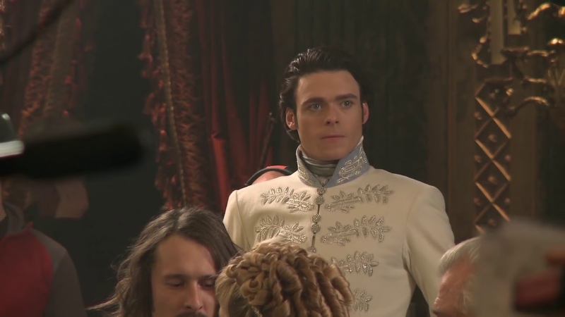 Cinderella Behind The Scenes Richard Madden, Lily James, Cate Blanchett Disney