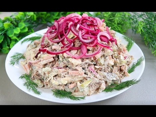 Мега-мясной салат “Мужики“ !!!