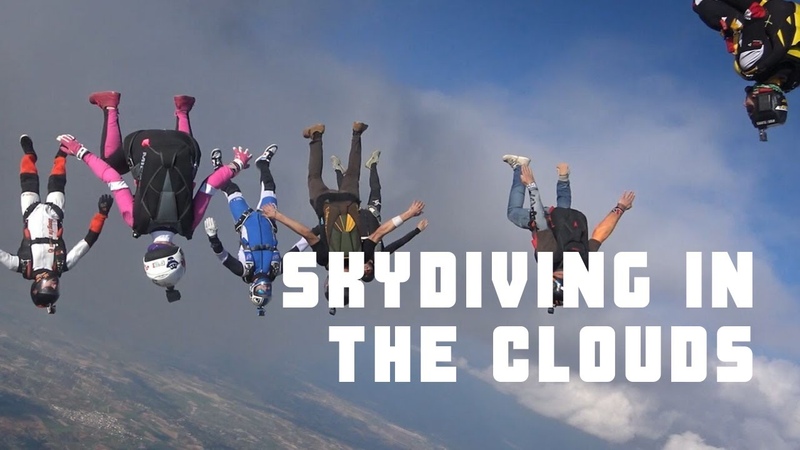 Skydiving in the