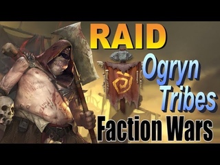 RAID: Племена Огринов | Ogryn tribes (Обзор фракции) + Бой на 7 уровне Крипты против Босса