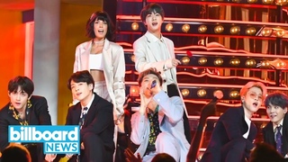 BTS Perform ’Boy With Luv’ With Halsey at 2019 BBMAs | Billboard News