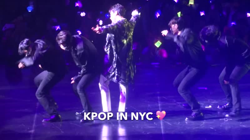 Super M 슈퍼엠 in NYC TEN เตนล 李永钦 텐 Solo Dream in a Dream + New Heroes HD fancam