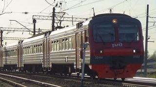 “ЭКОПИД!“ Электропоезд ЭД4М-0182 с рейсом “Москва Казанская - Черусти“