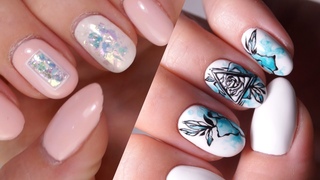 Intricate Design | Gel Polish Correction | Summer Manicure