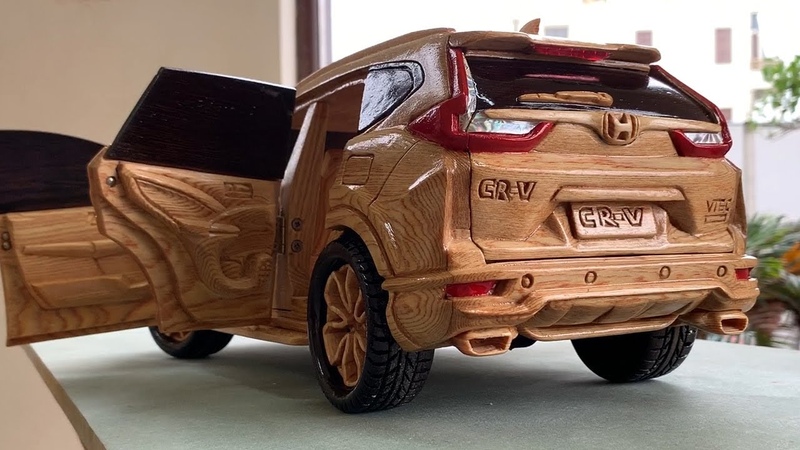 Wood Carving HONDA CR V 2020 Woodworking